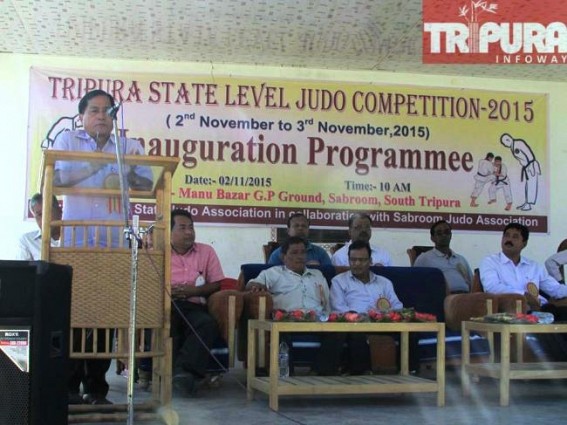 State Level Judo competitions get underway at Manu Bazar GP Ground